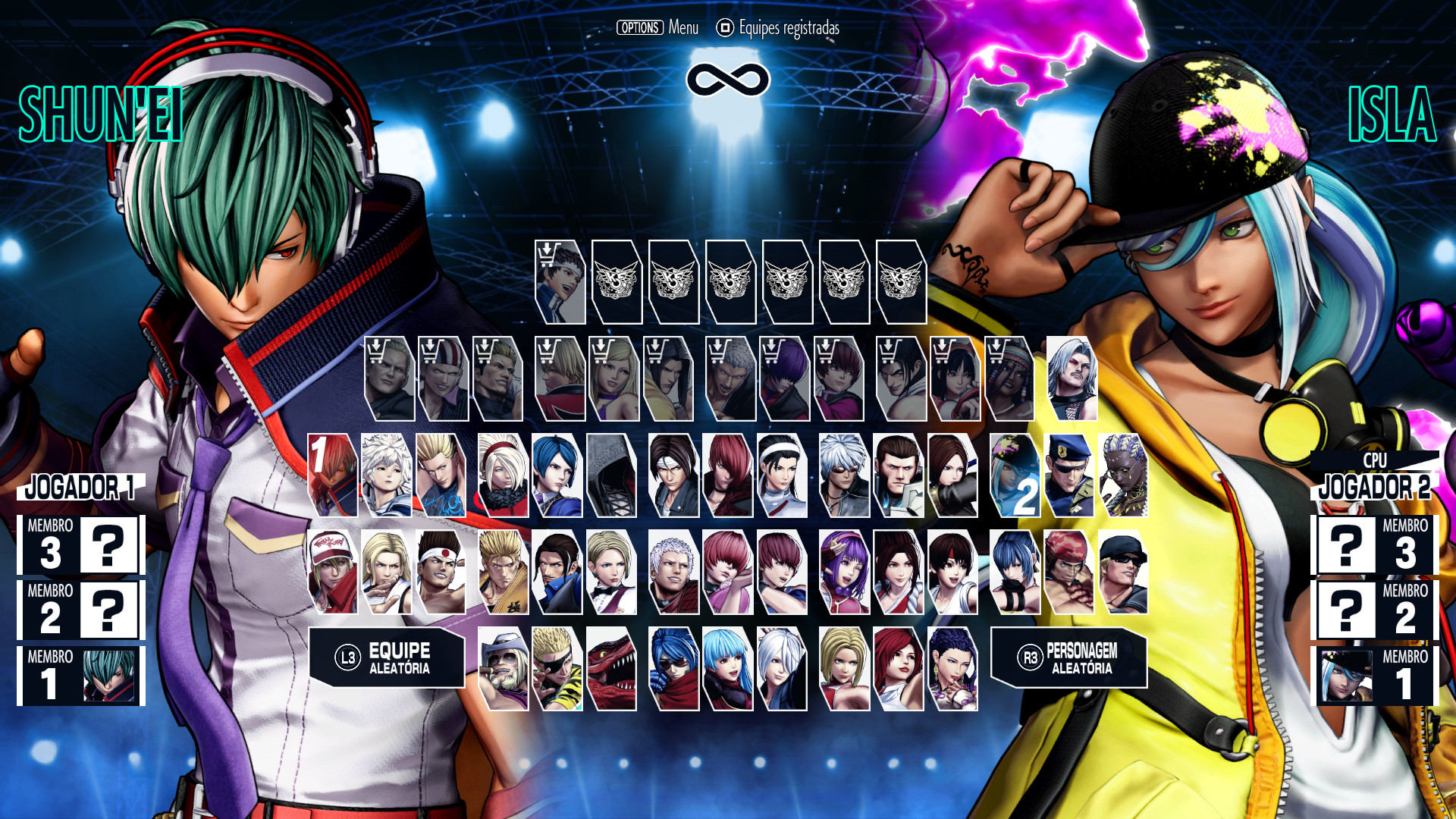 Quebrando expectativas: conheça as equipes de King of Fighters XV