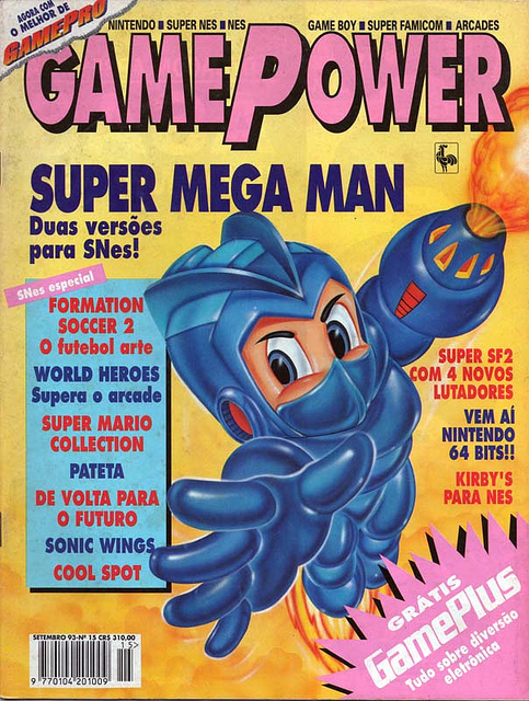 Capa da revista GamePower - Setembro de 1993.