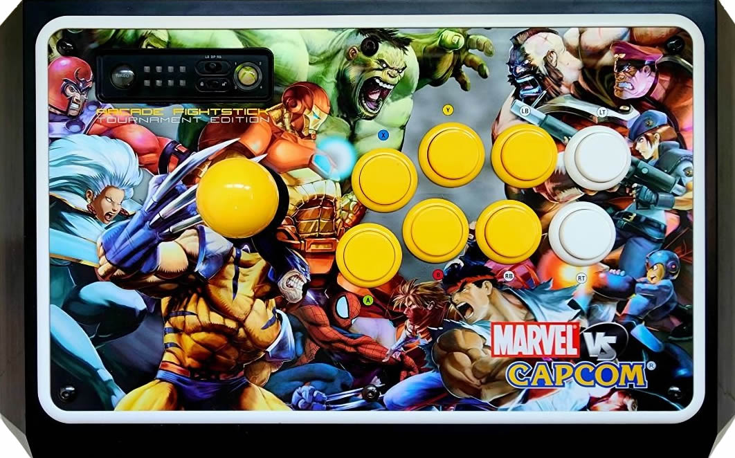 Marvel vs. Capcom 2 MADCATZ Arcade Stick TE - X-BOX 360 Version