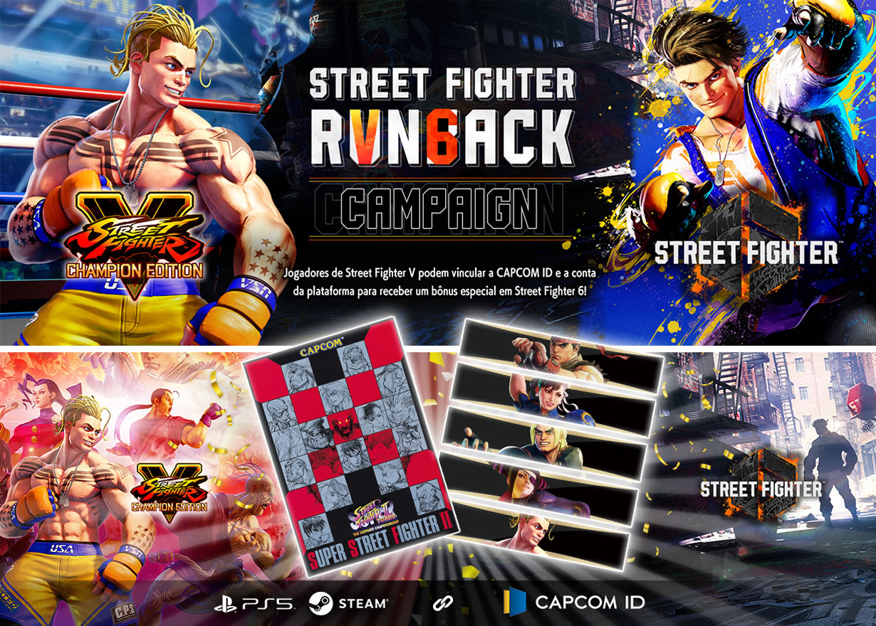 Capcom anuncia 4 novos lutadores para Street Fighter 6, incluindo