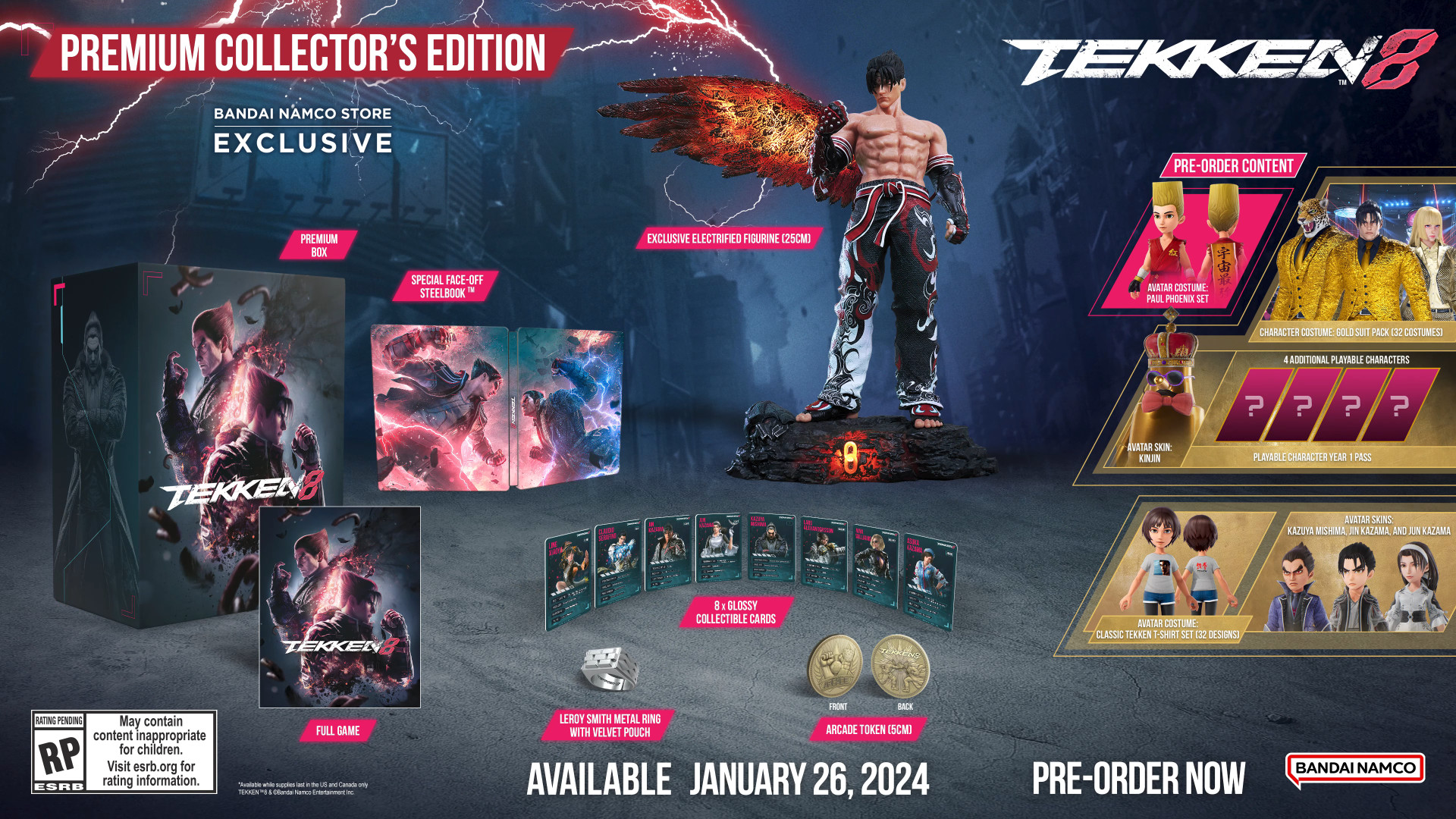 Tekken 8 recebe data oficial de lançamento